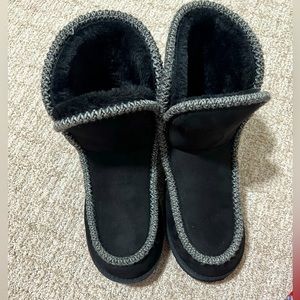 Furry boots